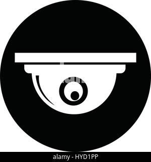 Telecamera TVCC icona Illustrazione Vettoriale