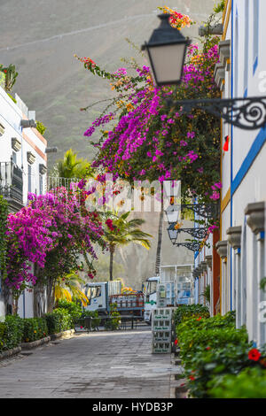 Svuotare Gran Canaria di strade in Las Palmas Foto Stock