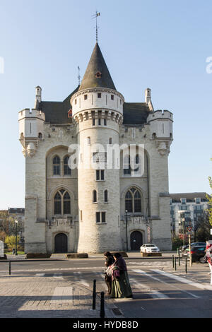 Porte de Halle edificio di Bruxelles Foto Stock