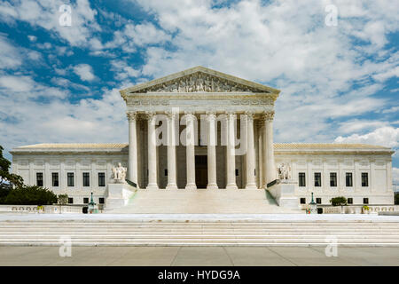 La Corte suprema degli Stati Uniti di Washington, Distretto di Columbia USA Foto Stock