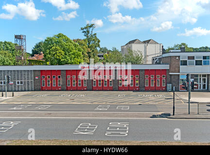 Canterbury la stazione dei vigili del fuoco, Kent, Foto Stock