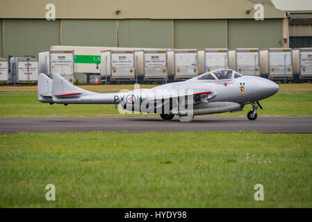 Vampire De Havilland. Foto Stock