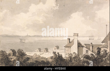 Paul Sandby West Cowes, Isle of Wight Google Art Project Foto Stock