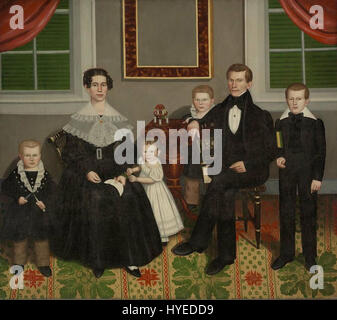 Erasto Salisbury campo Joseph Moore e la sua famiglia Foto Stock