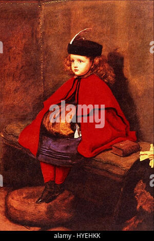 Il mio primo discorso di Sir John Everett Millais Foto Stock