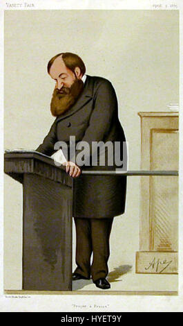 Dwight Lyman Moody Vanity Fair 3 Aprile 1875 Foto Stock