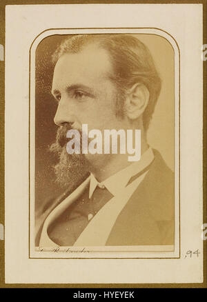 Oscar Gustave Rejlander (British, nato in Svezia (non identificato uomo con una barba Vandyke nel profilo) Google Art Project Foto Stock