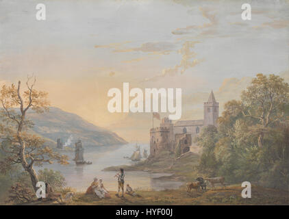 Paul Sandby Dartmouth Castle Google Art Project Foto Stock