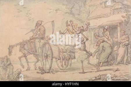 Thomas Rowlandson tempo e morte e Goody Barton Google Art Project Foto Stock