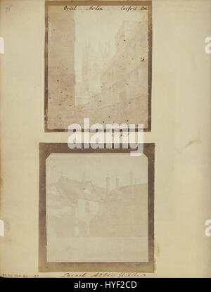 William Henry Fox Talbot (British Merton la Cappella di Oxford. Google Art Project Foto Stock