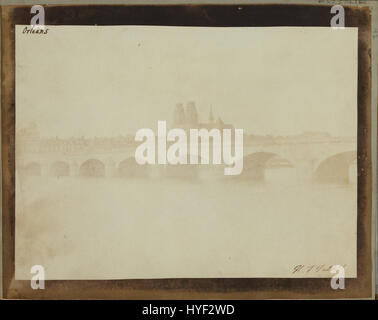 William Henry Fox Talbot (British il ponte di Orleans, dalla banca del sud della Loira. Google Art Project Foto Stock