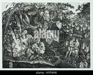 Carl Wilhelm Kolbe il sambuco amanti in una grotta, circondato da piante e da Herb Google Art Project Foto Stock