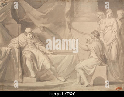 George Romney David prima di Saul Google Art Project Foto Stock