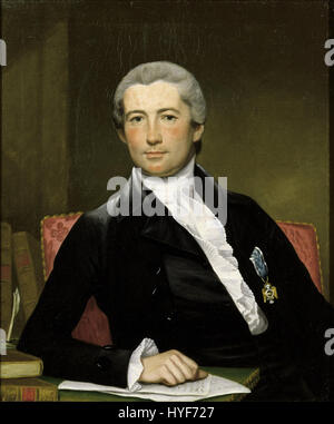 Joseph Wright ritratto del generale Giles Google Art Project Foto Stock