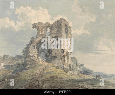 Thomas Girtin Denbigh Castle Google Art Project Foto Stock