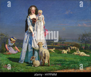 Ford Madox Brown piuttosto Baa Agnelli Google Art Project Foto Stock