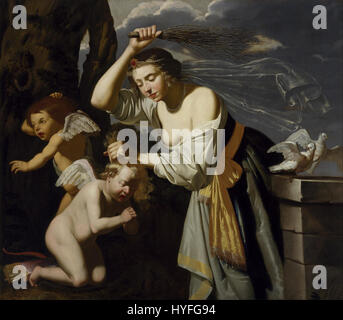 Jan van Bijlert Venere Chastising Cupido Google Art Project Foto Stock