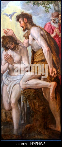 Questo titolo francese si traduce in "Lille PdBA Blockland Blockland Blockland Blockland L'opera rappresenta probabilmente un'opera d'arte o un evento storico incentrato sul battesimo di Cristo, probabilmente proveniente dalla regione di Lille. Potrebbe essere un dipinto religioso o un'illustrazione che raffigura questo momento chiave della teologia cristiana. Foto Stock