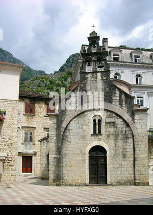 Chiesa di San Luka in Kotor città vecchia, Montenegro Foto Stock