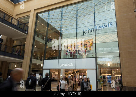 John Lewis Store Grand Arcade Cambridge Foto Stock