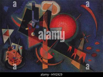 Vassily Kandinsky, 1925 In blu, Dusseldorf Foto Stock