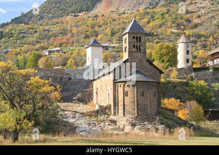 Francia, Hautes-Alpes, (05),'Argentière-la-Bessée, Chapelle Saint-Jean // Francia, Hautes-Alpes, L'Argentiere La Bessee, Cappella San Jean Foto Stock