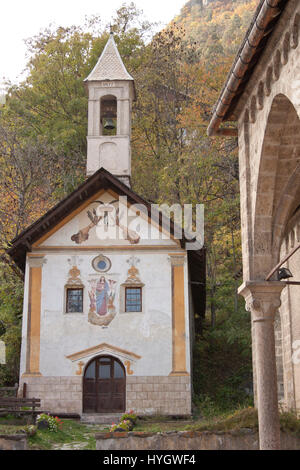 Francia, Hautes-Alpes, (05), Parco Nazionale des Écrins/Vallouise, la Chapelle des Pénitents // Francia, Hautes Alpes, parco nazionale degli Ecrins, Vallouise, Foto Stock