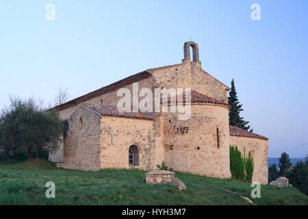 Francia, Vaucluse, Beaumont de Pertuis, cappella Notre Dame de Beauvoir Foto Stock