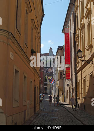 Slovacchia, europa, bratislava, centro città | Slovacchia, europa, bratislava, centro del paese Foto Stock