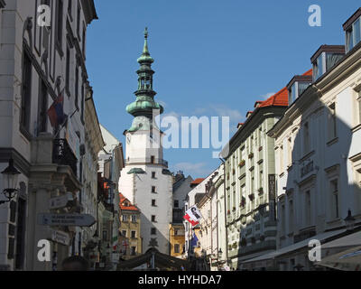 Slovacchia, europa, bratislava, centro città | Slovacchia, europa, bratislava, centro del paese Foto Stock