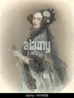 Ada Lovelace 1838 Foto Stock