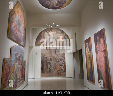 Annibale Carracci dipinti murali da Herrera Cappella Google Art Project Foto Stock