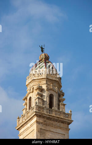 Torre campanaria, Cattedrale, Lecce, Puglia, Italia, Europa Foto Stock