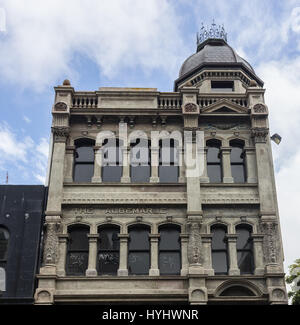 Wellington, Nuova Zelanda - 10 Febbraio 2017: l'Albemarle facciata di edificio a Cuba Street Mall. Foto Stock