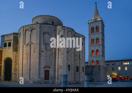 Cattedrale di Zadar, Zara, Dalmazia, Croazia Foto Stock