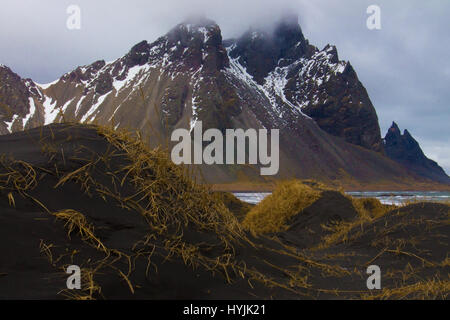Vestrahorn, Islanda Foto Stock