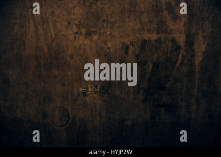 Dark parete in calcestruzzo texture di superficie, originale unico urban pattern di sfondo Foto Stock