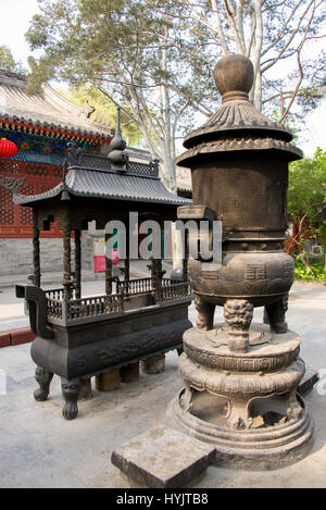 Asia,Cina,Beijing,Fayuan tempio Foto Stock