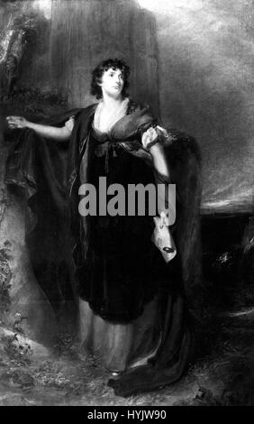 Signora Elizabeth Foster, da Sir Thomas Lawrence - Olio su tela nella National Gallery of Ireland di Dublino. Elizabeth Cavendish, duchessa di Devonshire (ex Elizabeth Hervey, successivamente Lady Elizabeth Foster) (1759 - Marzo 30, 1824), è meglio conosciuto come amico vicino di Georgiana, duchessa di Devonshire, che hanno soppiantato la Duchessa di suo marito gli affetti e più tardi sposata con lui. Foto Stock