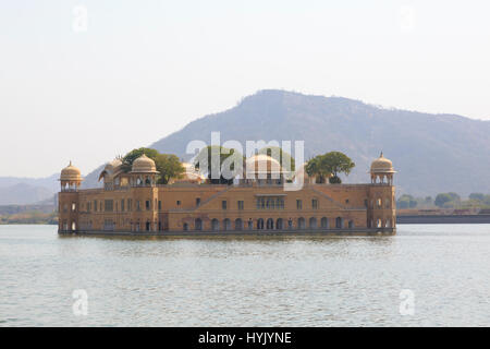 Jal Mahal der Wasserpalast, Jaipur, Rajasthan, Indien Foto Stock