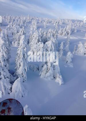 Norvegese paesaggio invernale Foto Stock