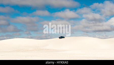 Guida di dune a Lancelin dune di sabbia vicino a Perth in Australia Occidentale Foto Stock