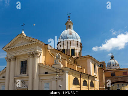 Chiesa di San Rocco in Roma, Italia Foto Stock