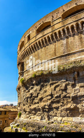 Dettagli di Castel Sant'Angelo a Roma, Italia Foto Stock