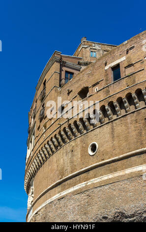 Dettagli di Castel Sant'Angelo a Roma, Italia Foto Stock