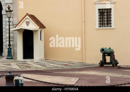 Princes Palace di Monaco. Residenza ufficiale del Principe di Monaco. Foto Stock
