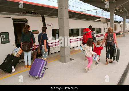 Stazione ferroviaria, Ourense, regione della Galizia, Spagna, Europa Foto Stock