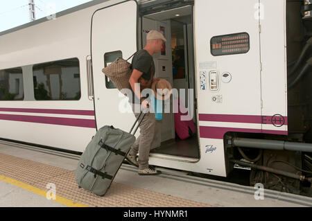 Stazione ferroviaria, Ourense, regione della Galizia, Spagna, Europa Foto Stock