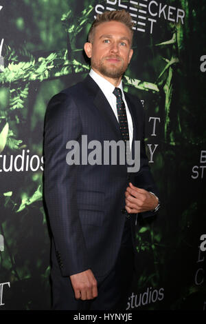 Hollywood, California, USA. 05 apr, 2017. Charlie Hunnam presso il Los Angeles Premiere di James Gray è la città perduta di Z su Aprile 5, 2017 in Hollywood, la California. Credito: David Edwards/media/punzone Alamy Live News Foto Stock