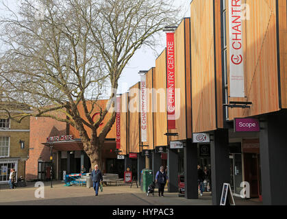 Chantry centro abitato moderno centro di sviluppo commerciale, Andover, Hampshire, Inghilterra, Regno Unito Foto Stock